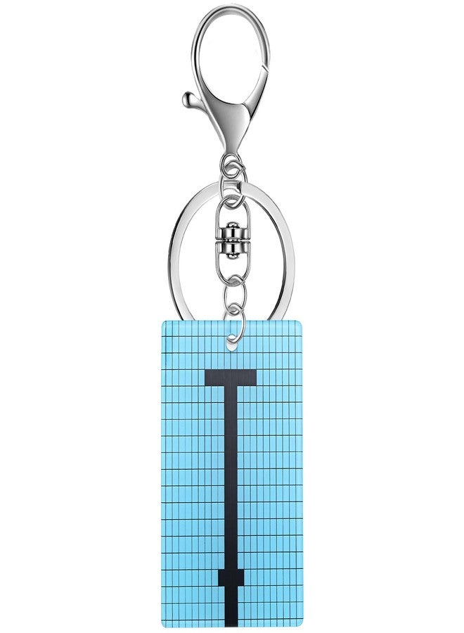 PLwelth Swim Pool Keychain Bag Charms for Handbags Funny Swim Pool Accessories for Women Men Swimming Lover Keychains Gifts for Keys Backpack Wallet Purse Cool Summer Gifts for Swimming Instructor - Image 1